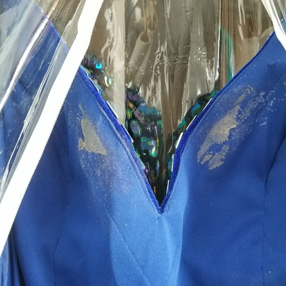 !SOLD! Velvet prom or pageant gown - Picture 6 of 8